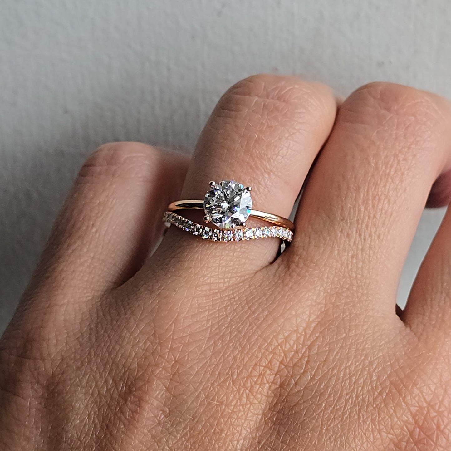 Round Brilliant Diamond Solitaire Engagement Ring