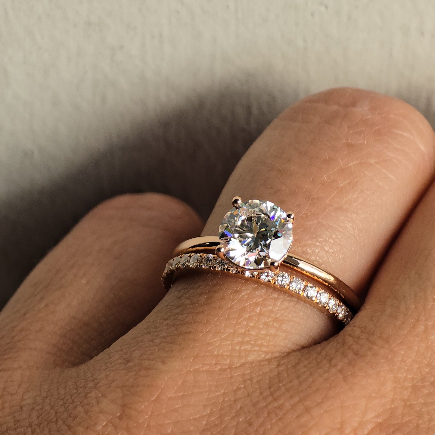 Round Brilliant Diamond Solitaire Engagement Ring