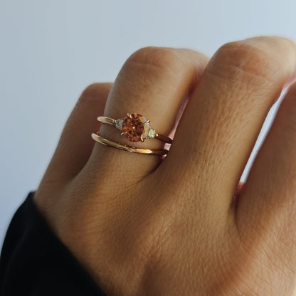 Plain-half-round-gold-band